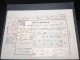 JAPON - Timbres Postaux Sur Document Fiscal - 1903 - A Voir - P17358 - Briefe U. Dokumente