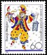 Timbre-poste Gommé Neuf** - Sesquicentenaire Du Carnaval De Mayence - N° 1181 (Yvert) - Allemagne Fédérale 1988 - Unused Stamps