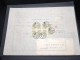 JAPON - Timbres Postaux Sur Document Fiscal - 1903 - A Voir - P17359 - Lettres & Documents