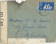 SPM - 1944 - ENVELOPPE De ST PIERRE Avec DOUBLE CENSURE FRANCAISE + AMERICAINE Pour NEW CAMBRIDGE (USA) - Storia Postale