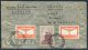 1947 Argentina Tres Isletas Airmail Cover British South American Airways BSAA -  Amal, Sweden - Airmail