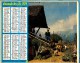 ALMANACH DES P.T.T 1979 (57)   -  Complet ** CLELLES EN TRIEVES (38) - NEVACHE (05) ** Calendrier * OBERTHUR * N° 19 - Big : 1971-80