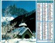 ALMANACH DES P.T.T 1986 (54)  - Complet * MANIGOD (74)  - EGLISE DES PRAZ (74) - * Calendrier * OBERTHUR * N° 22 - Big : 1981-90