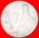 § LARGE SIZE: SLOVAKIA &#9733; 50 HALIERS 1993! LOW START &#9733; NO RESERVE!!! - Eslovaquia