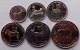 Eritrea Set Of 6 Coins , 1, 5,10,25, 50 ,100 Cents, 1997, UNC , Animals, Africa Coins - Erythrée