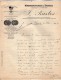 VP3572 - Tabac - Lettre Des Manufactures De Tabacs P. BASTOS à ORAN Pour  Mr Th. SCHLOESING à PARIS - Documenten