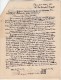 VP3572 - Tabac - Lettre Des Manufactures De Tabacs P. BASTOS à ORAN Pour  Mr Th. SCHLOESING à PARIS - Documentos