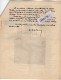 VP3572 - Tabac - Lettre Des Manufactures De Tabacs P. BASTOS à ORAN Pour  Mr Th. SCHLOESING à PARIS - Documenti