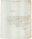 Lettre De Boulogne, Pour Saint LO (Manche), Port 5, Adressée à Monsieur Avril, Cachet Rouge De Boulogne, 61 - 1801-1848: Précurseurs XIX