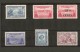 NEWFOUNDLAND 1941 - 1947 SETS SG 275, 290 - 294 MOUNTED MINT  Cat £4 - 1908-1947