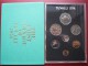 Tuvalu 1976 Coin Set Proof Royal Mint 1 Cent - 1 Dollar Cased In Green Envelope - Tuvalu