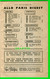 REVUE - ALLO PARIS, L'HEBDOMADAIRE DU PARISIEN, OCT. 1958 - L'HEBDOMADAIRE DU PARISIEN OFFERT PAR LES GRAND HOTEL = - 1950 à Nos Jours