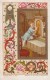 Un Modèle Pour Notre Foi.Image Pieuse Chromolithographiée.Texte Au Verso+envoi En Date De 1894 Anc.Maison Letaille. 4007 - Santini