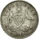 Monnaie, Australie, George V, Threepence, 1912, TB+, Argent, KM:24 - Threepence