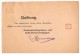 Nachnahme 1927  DR Firmenlochung Perfin CC Continental - Caoutchouc Hannover - Cartas & Documentos