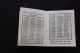 Delcampe - CALENDRIER PETIT FORMAT 1954/55  SUR PETIT CATALOGUE PUBLICITAIRE +IMAGES CHROMOS BIBLIOTHEQUE ROUGE ET OR - Petit Format : 1941-60