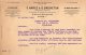 Delcampe - VP3624 -Tabac - Lot De Lettre De Mrs F.HARLE & G.BRUNETON Concernant Les Brevets D´Invention De Mr SCHLOESING à PARIS - Documentos