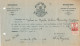 322/24 - BRASSERIE Belgique - Reçu Du Brasseur Dubois à AUDEGEM - Soeurs De Charité 1912 à GENT - Verso Refusé - Bières