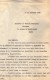 VP3632 - Lettres De Mr Le Général BOURGEOIS Sénateur & Du Ministère Des Finances à PARIS Au Sujet De Mr SCHLOESING - Documenten