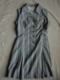 Vintage - Robe Femme Couture Sur Mesure Années 70 - 1940-1970