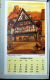 67 ALSACE  J .KLIPPSTIEHL CALENDRIER AVEC 12 ILLUSTRATIONS DE KLIPPSTIEHL 1958 MULHOUSE COLMAR RIQUEWIHR BERGHEIM - Estampes & Gravures