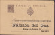 Spain Postal Stationery Ganzsache Entero 10 Cts Alfons XIII. PRIVATE Print FÁBRICA Del GAS, MADRID 189(?) (2 Scans) - 1931-....