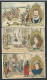 Lot 3 Chromos Publicitaires - Pastilles Salmon - Récompense élève - Louis XIV - Henri IX - Charles VII  // - Autres & Non Classés