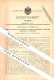 Original Patent - Jean Dietsch In Liepvre / Leberau I.E. , 1894 , La Production De Tissu Sur Des Métiers !!! - Lièpvre