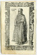 STAMPA ORIGINALE ANTICHI COSTUMI NOBILE MOSCOVITA MOSCA RUSSIA CESARE VECELLIO PRIMA EDIZIONE ANNO 1589 - Estampes & Gravures