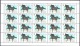 1997 QATAR Arab Horses Complete 4 Sheets 20 Set 4 Values MNH - Qatar