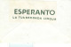 "ESPERANTO,LA TUA SECONDA LINGUA", ETICHETTA CHIUDI LETTERA, SU BUSTA ESPRESSO VIAGGIATA 1974, - Esperanto