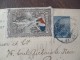 Argentine Argentina Entier 5c Bleu Pour Paris Avec Vignette Patriotique Guerre 14/18 - Postal Stationery