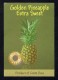 # PINEAPPLE GOLDEN EXTRA SWEET GENERIC SIZE Fruit Tag Balise Etiqueta Anhanger Ananas Pina Costa Rica - Fruits & Vegetables