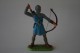 Elastolin, Lineol Hauser, H=70mm, Knight,  Plastic - Vintage Toy Soldier - Figurines