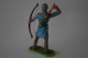 Elastolin, Lineol Hauser, H=70mm, Knight,  Plastic - Vintage Toy Soldier - Figurines