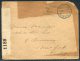 1916 Netherlands Legerplaats Zeist Camp Censor Cover - White Star Line, New York, USA - Covers & Documents