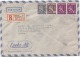 Suomi Finland Registered Air Mail Cover Helsinki - Helsingsfors 1951 To France Pantin Arrival Cancellation PR2970 - Covers & Documents