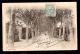 LOT 2 CPA PRECURSEUR- ALGÉRIE- BLIDA EN 1900- RUE DU BEY ET BAIN MAURE + AVENUE BIZOT- ANIMATION- 2 SCANS - Blida