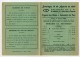 Portugal, Figueiró Dos Vinhos, Castanheira Pêra - Excursão Da C.P. 1961, Horário, Timetable, Comboio, Train  (2 Scans) - Europa