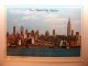 Carte Postale New York City Skyline ( Oblitéré 1988 + Timbre 25 Cents) - Mehransichten, Panoramakarten