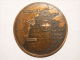 Soviet Union Ca 1980 Internationaler Meeresreht Sea Justice Schiff Ship Table Medaille Diam 6 Cm - Pièces écrasées (Elongated Coins)