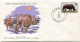 CONGO WWF N°501 SUR ENVELOPPE 1er JOUR OBLITERATION BRAZZAVILLE 11 JUIL 1978 - FDC