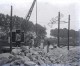 2 Négatifs Stéréo Verre. Grue De Chargement à Vaux. 1900-10. - Photos Stéréoscopiques