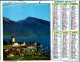 ALMANACH DES P.T.T 1986 (57)  -  Complet ** KARPATHOS (Grèce) - LAC DE THUN (Suisse) ** Calendrier * JEAN LAVIGNE * - Tamaño Grande : 1981-90