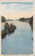 Scene Along Fox River, Aurora, Illinois, City Of Lights, 1910s Used Postcard [16988] - Aurora (Ilinois)