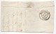 Courrier Commercial Siderurgie - CAD Damazan (Lot Et Garonne) Pour Bordeaux 1849 - 1849-1876: Période Classique