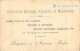 QUIMPER PUBLICITE MAISON JAOUEN FABRIQUE DE BRODERIES ET DENTELLES AVEC CACHET AU VERSO DE LEONIK LE BOUCHER - Quimper