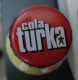 AC - COLA TURKA - YAHSI BATI - FILM CEM YILMAZ ACTOR COMEDIAN SHRINK WRAPPED EMPTY BOTTLE & CROWN CAP 200 Ml FROM TURKEY - Soda