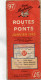 MICHELIN- CARTE ROUTES ET PONTS JANVIER 1945- N° 96- RARE - LILLE-GRANVILLE-METZ-NANCY -CHATEAUROUX-BOURGES-CHALON - Roadmaps