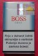 BOSS CLASSIC EMPTY HARD PACK SLOVENIA CIGARETTES KOSOVO EDITION WITH FISCAL REVENUE STAMP. - Empty Tobacco Boxes